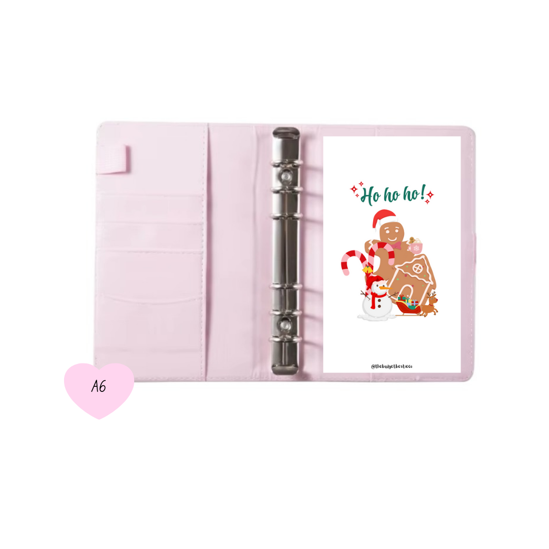 A6 Planner Christmas Dashboard