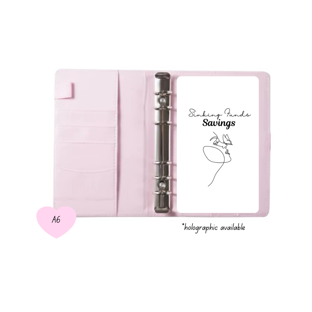 A6 Planner Self Care Dashboard