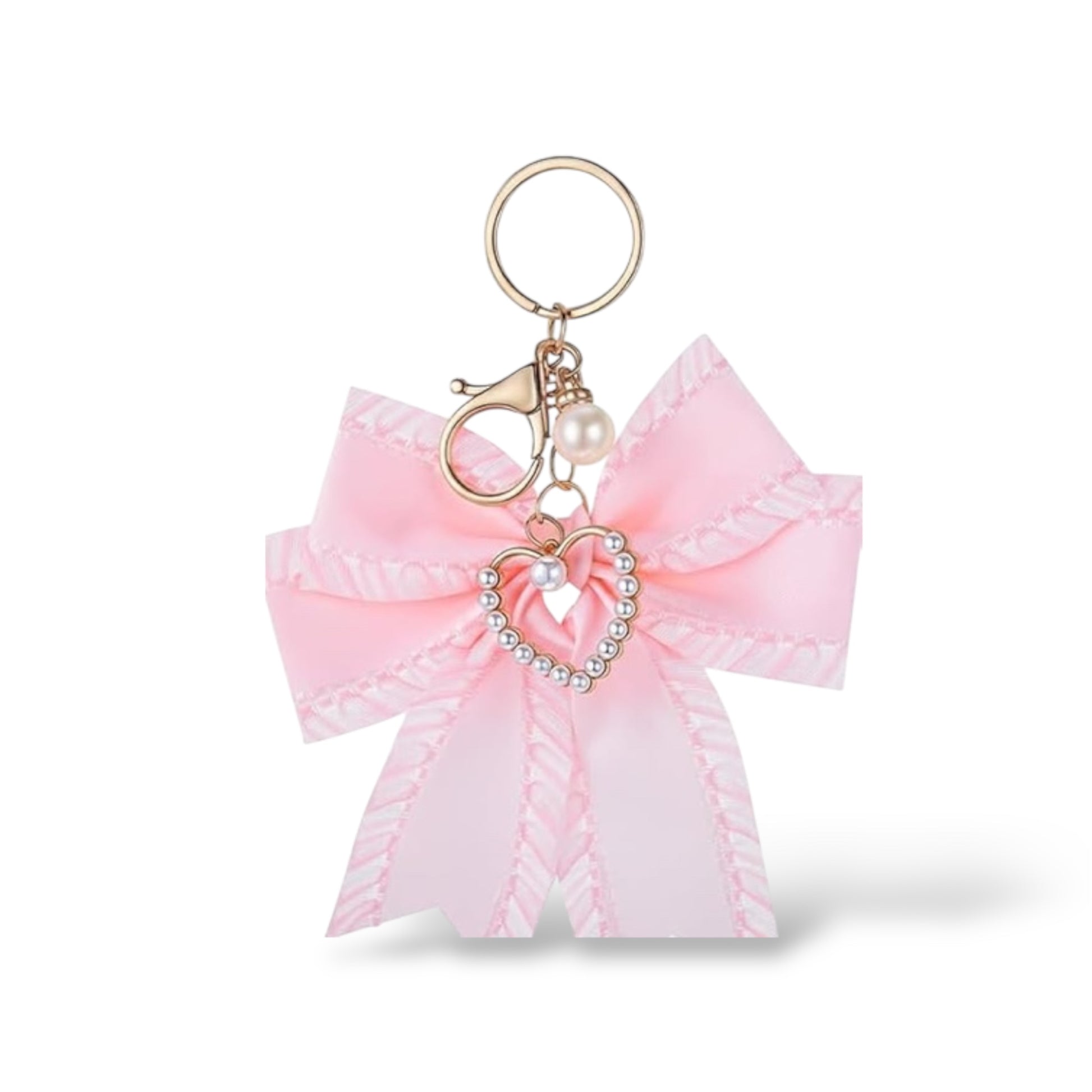 New Pink Lace Keychain