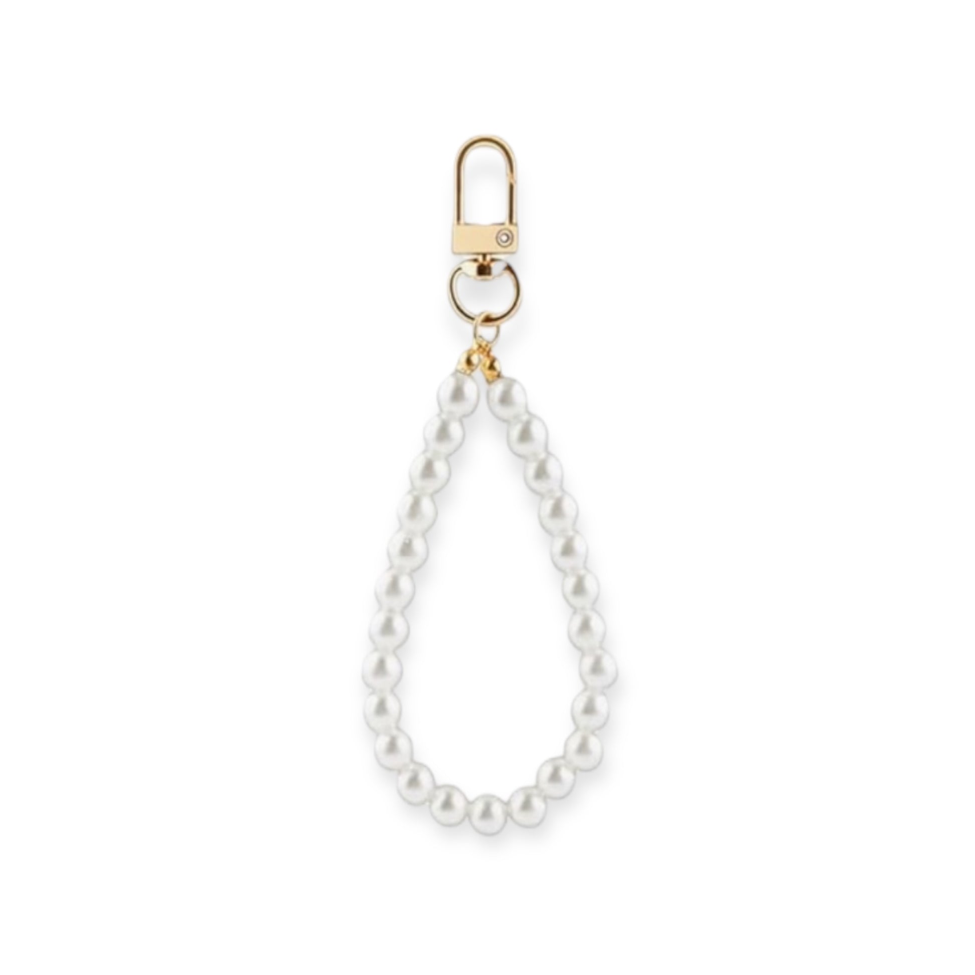 New Gold Pearl Keychain