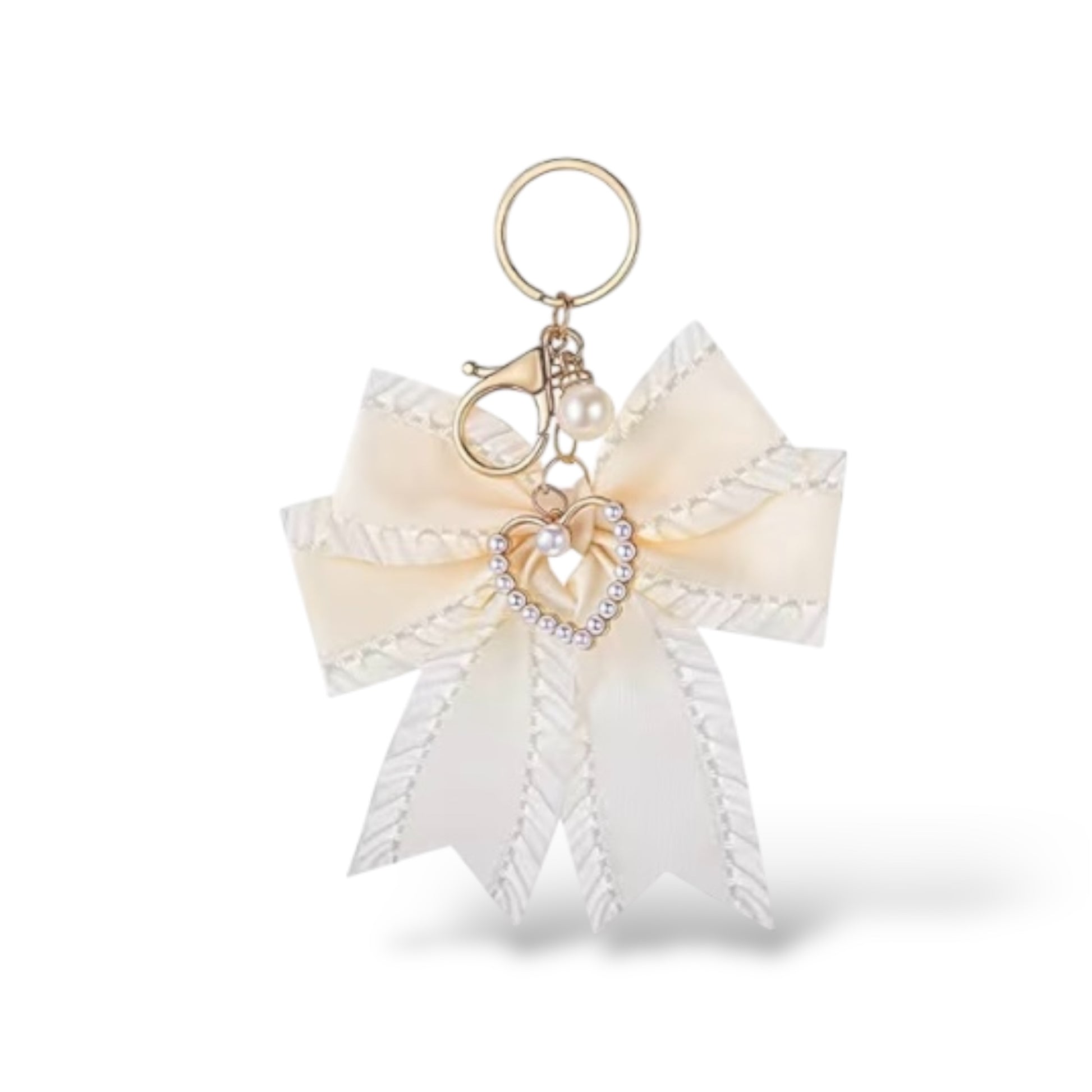 New Cream Lace Keychain