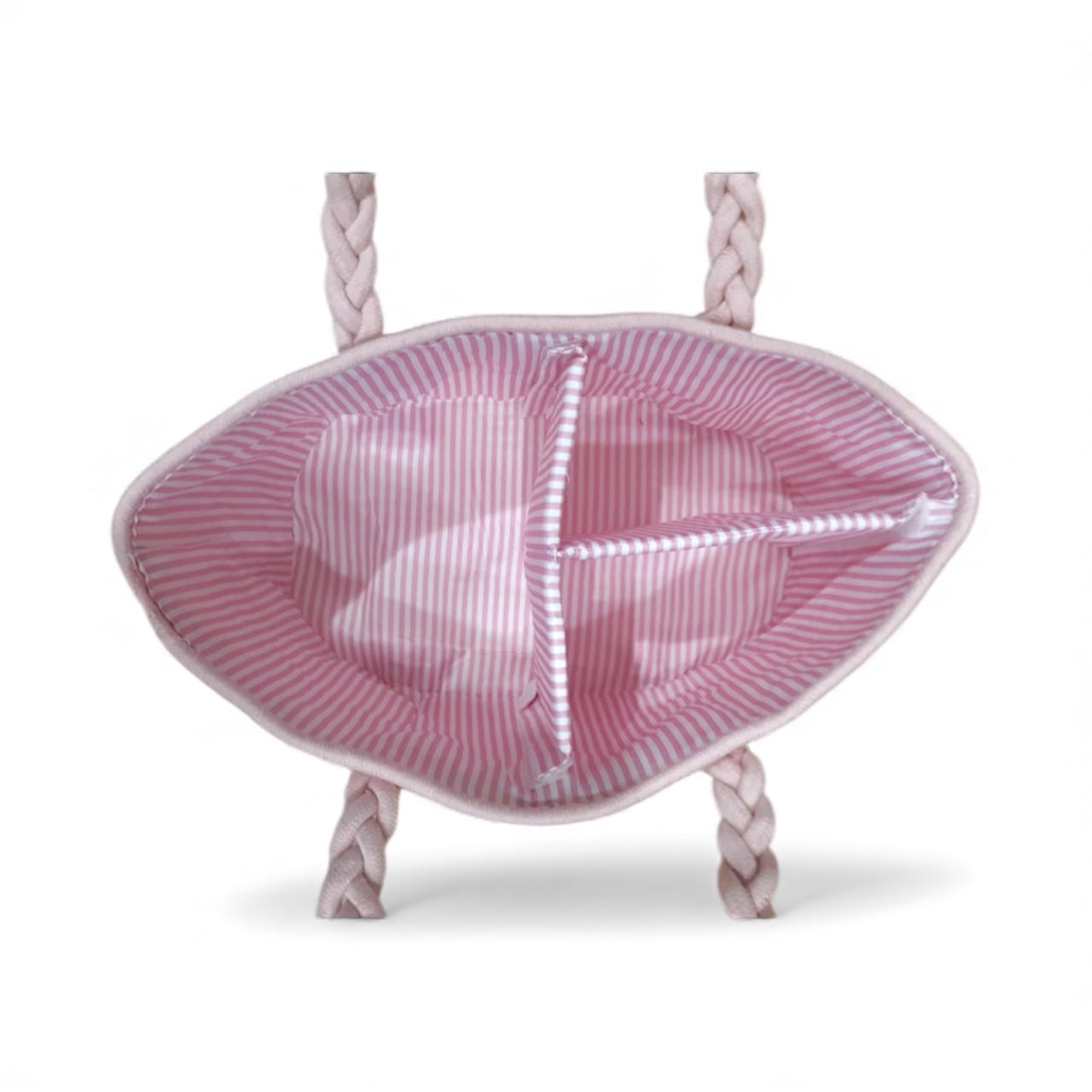 New Pink Striped Budget Caddy ￼