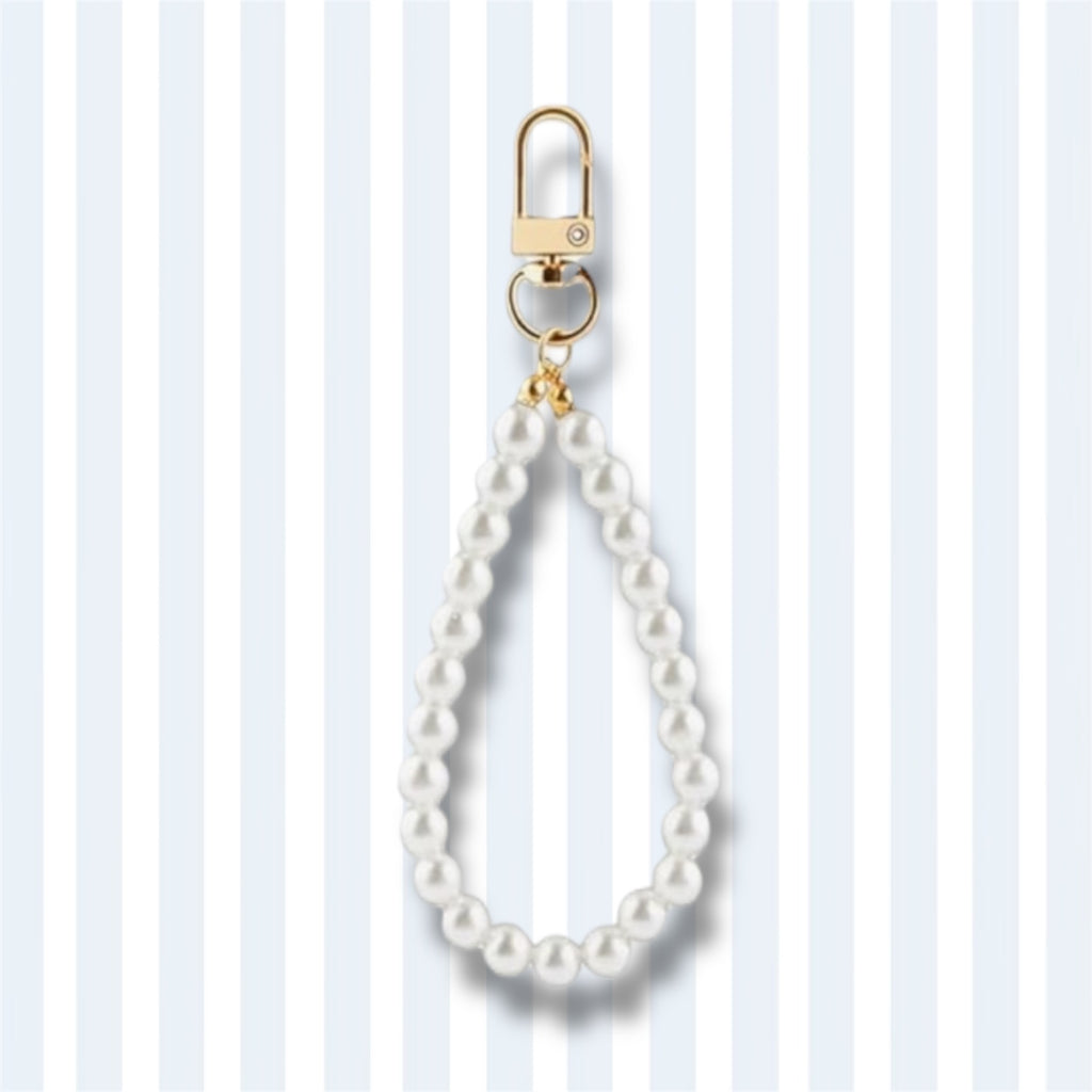 New Gold Pearl Keychain