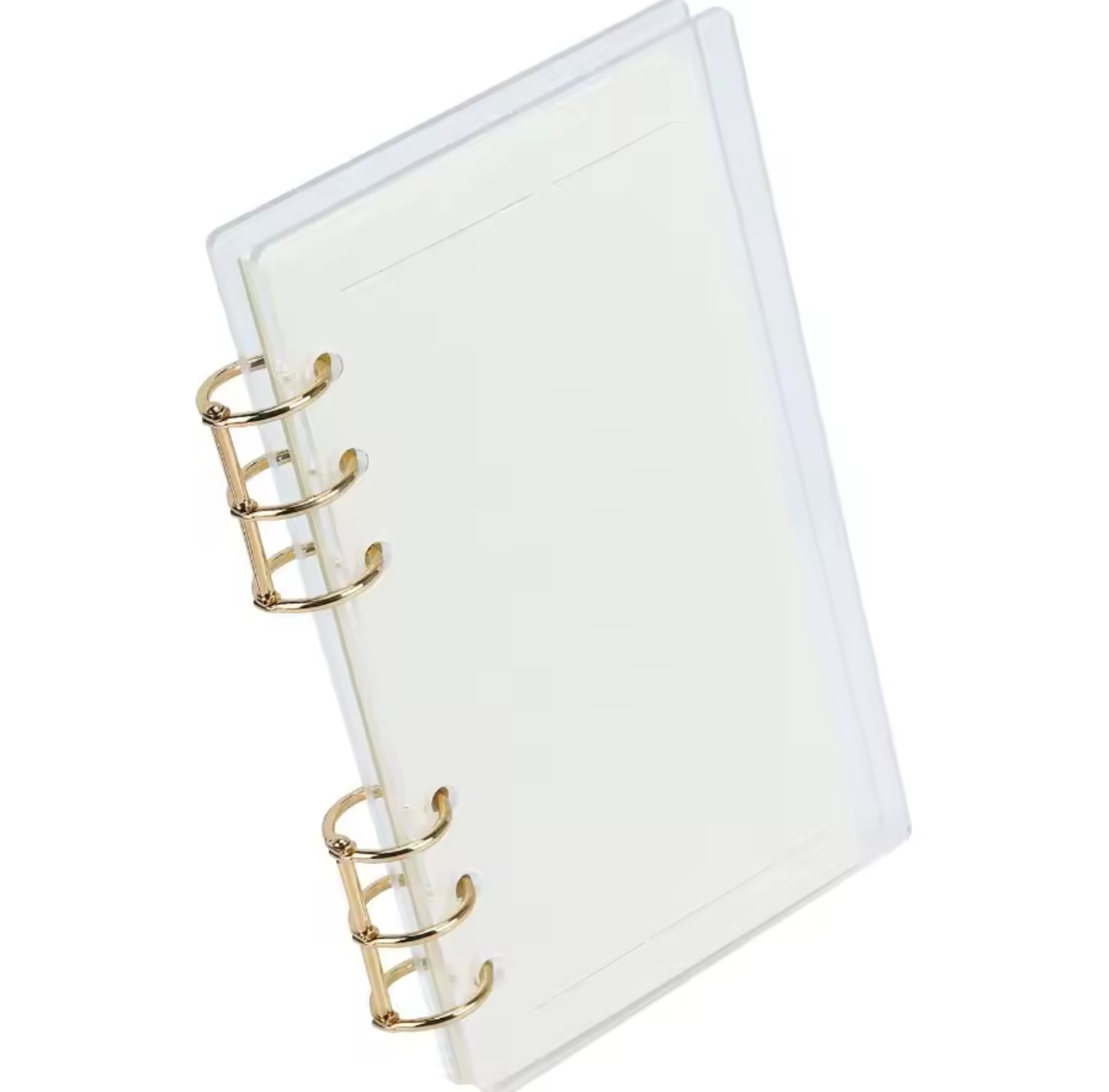 A6 Gold Acrylic Binder