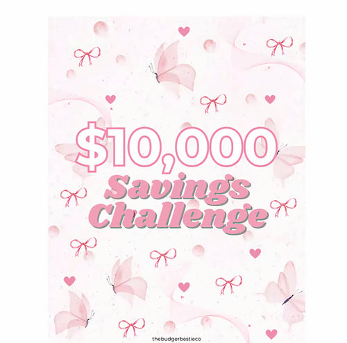 $10,000 Easy Savings Challenge A5 with envelopes