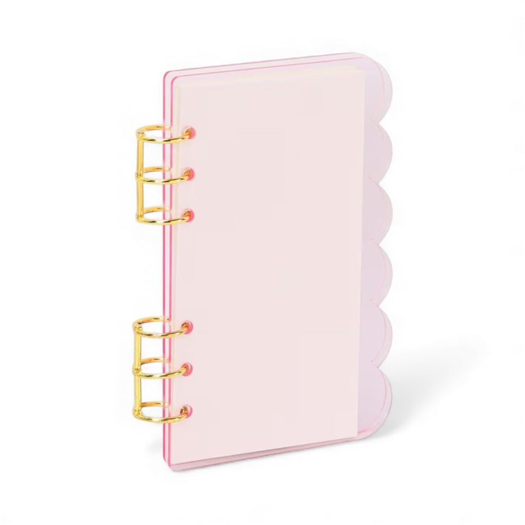 New A6 Petal Acrylic Binder￼