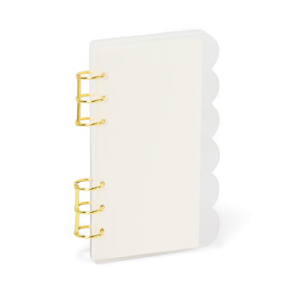 New A6 Petal Acrylic Binder￼