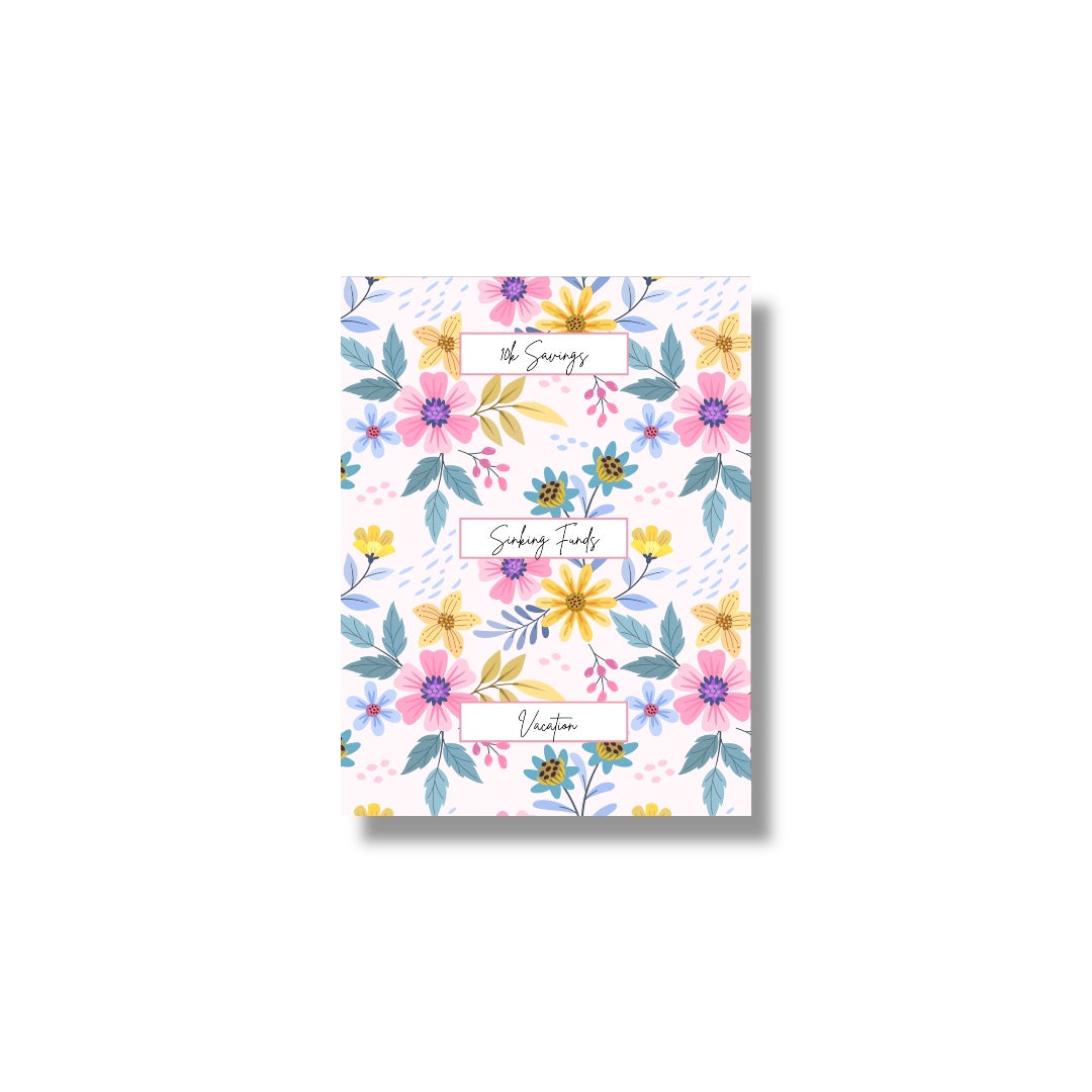 New- Spring A6 Cash Envelopes