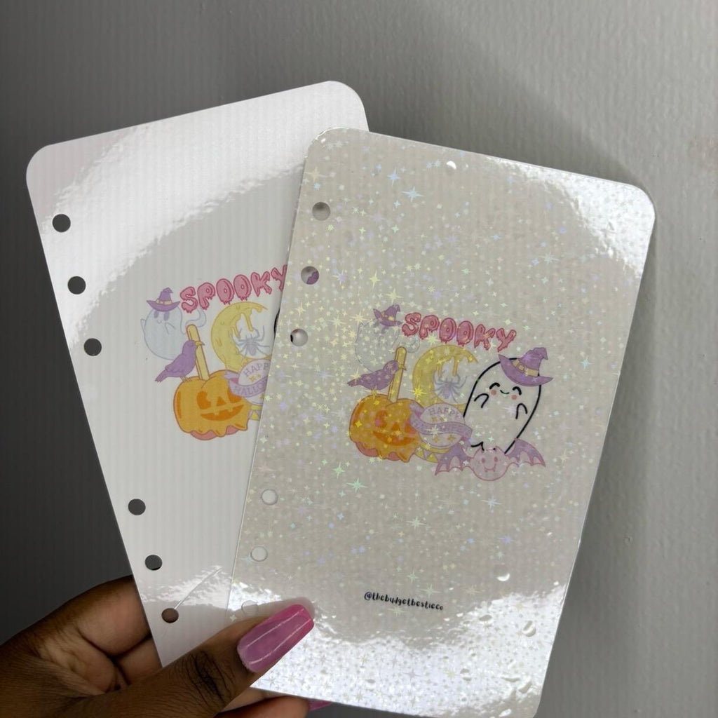 A6 Planner Christmas Dashboards for Office Supplies