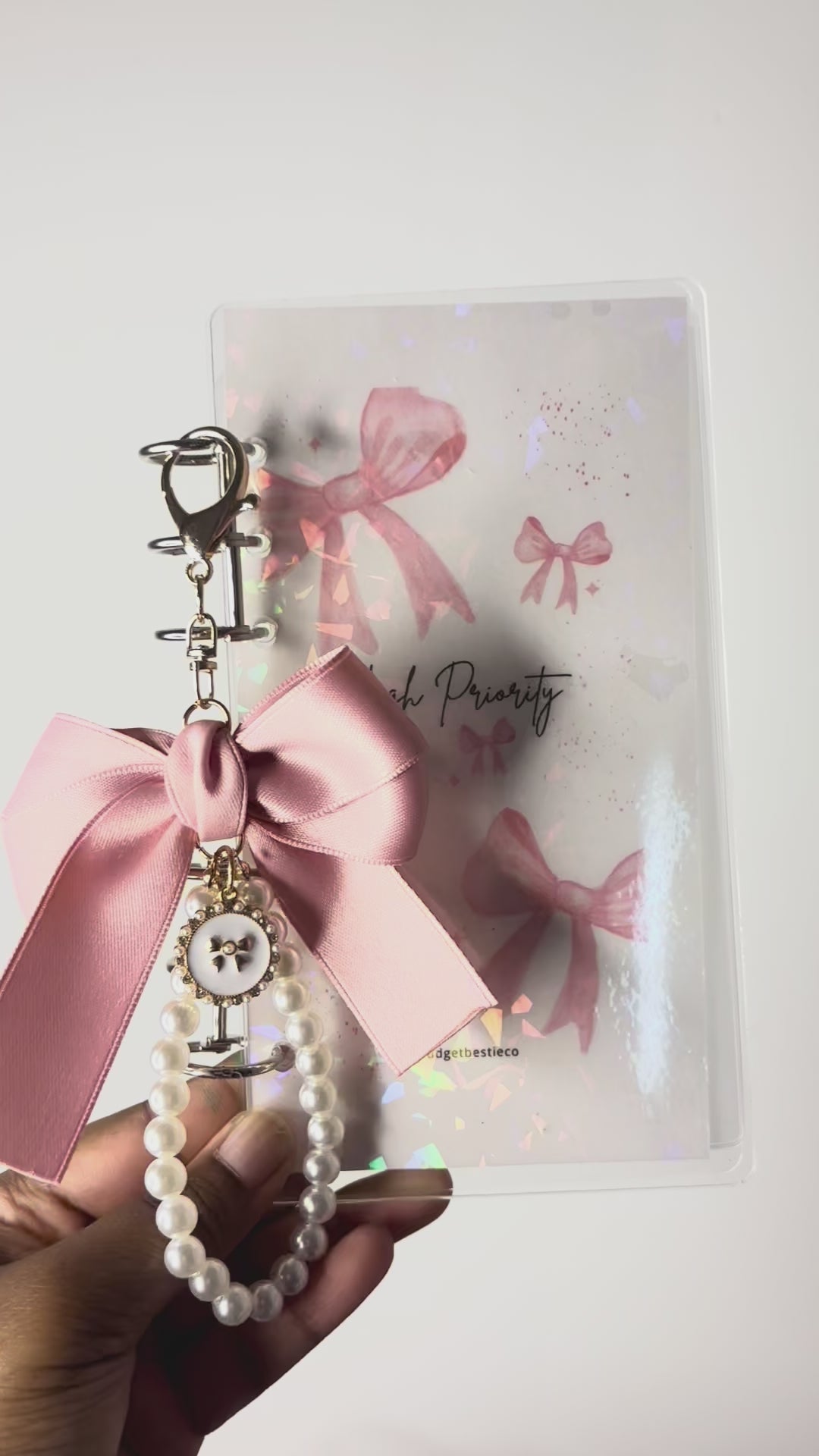 New- A6 Clear acrylic binder